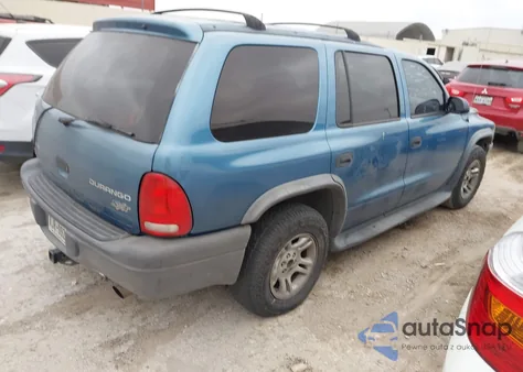 2003 Dodge Durango Sport/Sxt from USA, damaged, VIN 1D4HR38N03F584530